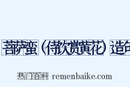 菩萨蛮（侍饮赏黄花）造句是什么意思的图片